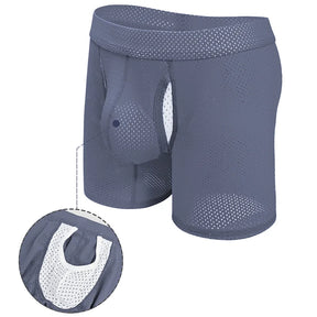 Sprinter Mesh Boxers w/ Pouch