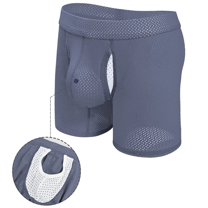 Sprinter Mesh Boxers w/ Pouch