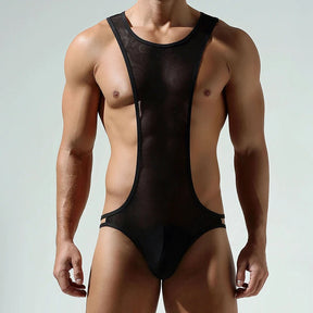 Mesh Thong Onesie