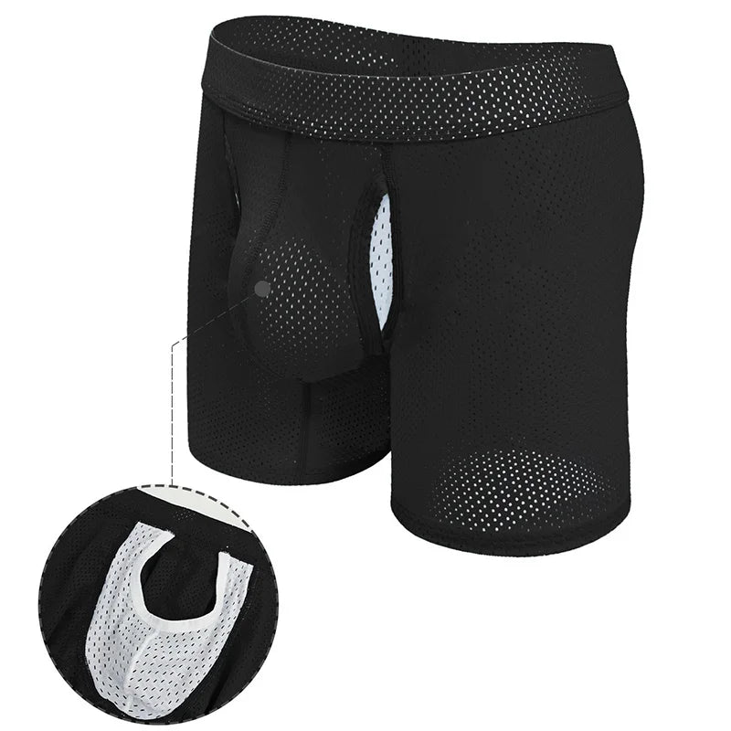 Sprinter Mesh Boxers w/ Pouch