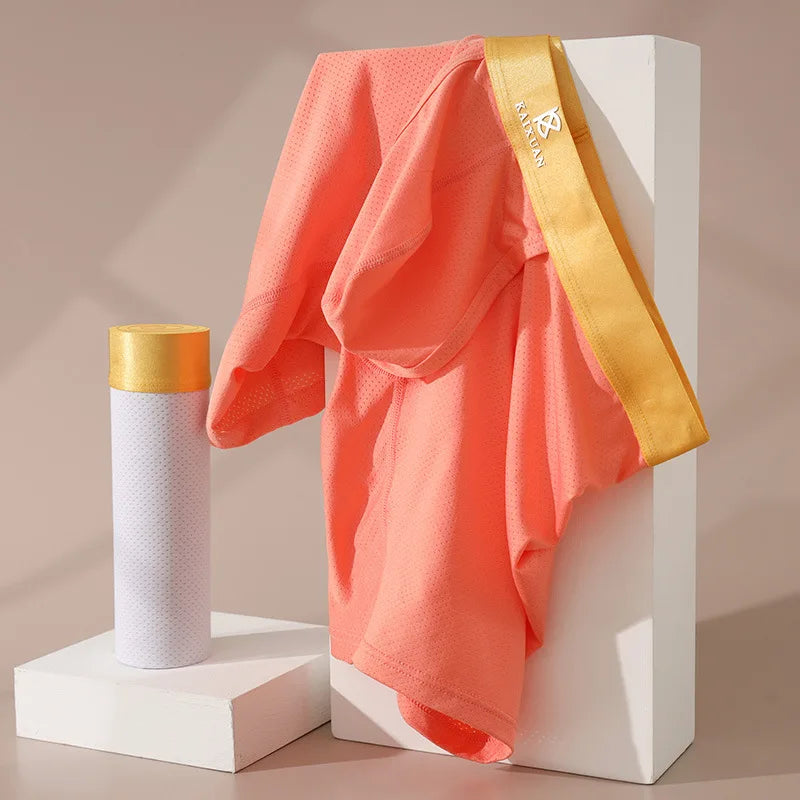 Ice Silk Pouch Boxers