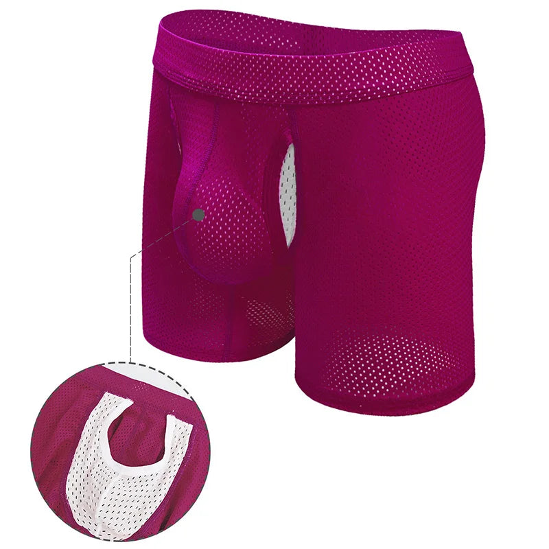 Sprinter Mesh Boxers w/ Pouch