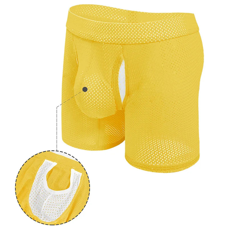 Sprinter Mesh Boxers w/ Pouch